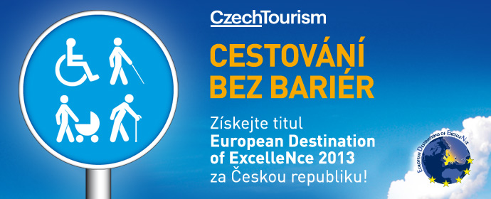 Czech Tourism - Cestování bez bariér - Získejte titul European Destination of ExcelleNce 2013 za Českou republiku!