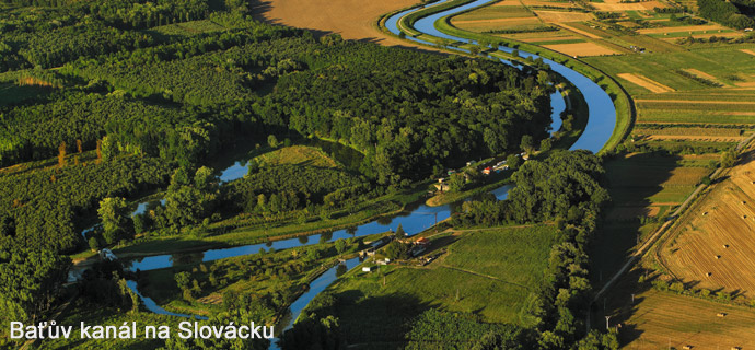 Baťův kanál na Slovácku