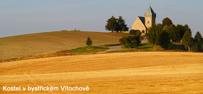 Kostel v bystřickém Vítochově